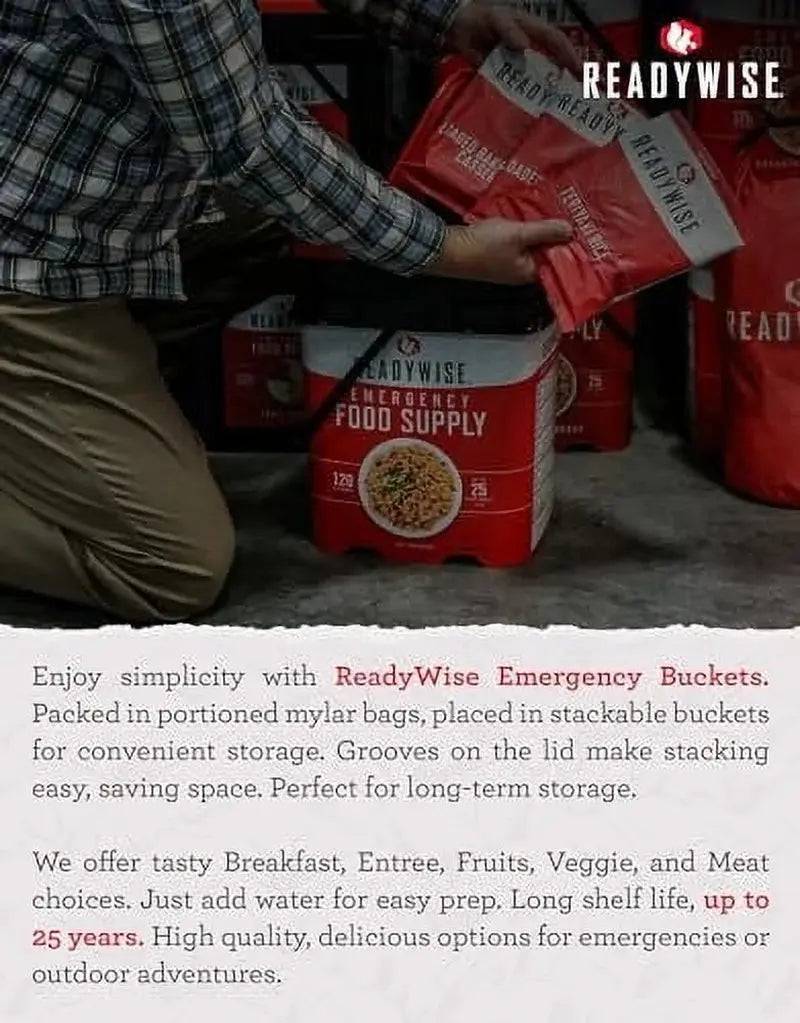 84 Serving Gluten Free Grab and Go Bucket