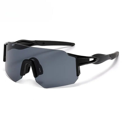 Wraparound Sports Eyeglasses - Men'S & Women'S 3-Lens UV400 Sun Protection Eyewear, Windproof Mountain Bike Glasses, MTB Sunglasses for Outdoor Cycling, Fishing