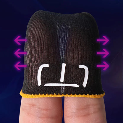 100-10PCS Finger Cover Game Controller for PUBG Sweatproof Anti-Slip Fingertip Cover Thumb Gloves for Mobile Game