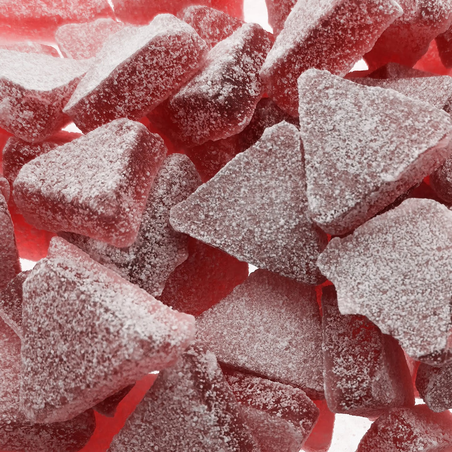 Poppin Crunch Sugar Free Mega Sour Candy Triangles