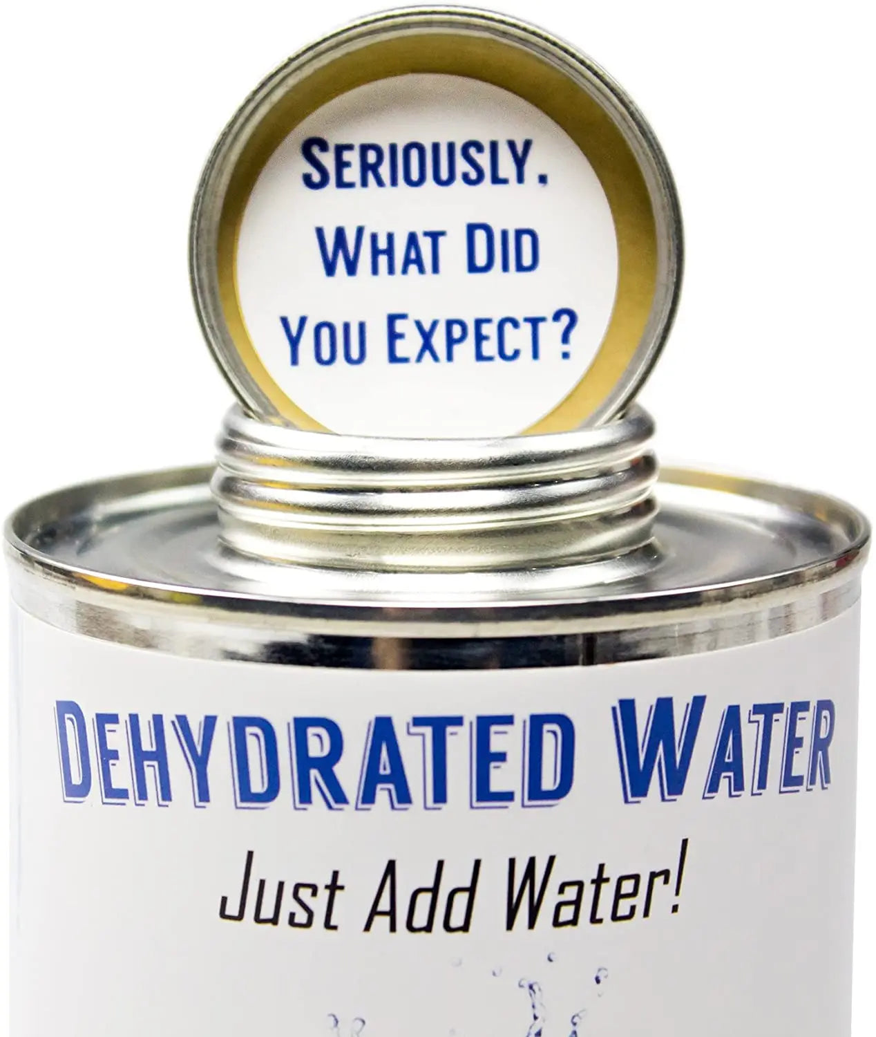 Witty Yeti Dehydrated Water 16Oz Can. New Formula! Essential Camping & Survival Supply. Funny Gag Gift & Adult Stocking Stuffer for Men & Women. Hilarious Novelty & Practical Joke.