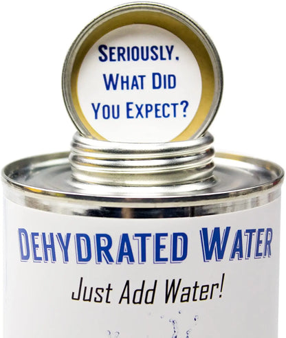 Witty Yeti Dehydrated Water 16Oz Can. New Formula! Essential Camping & Survival Supply. Funny Gag Gift & Adult Stocking Stuffer for Men & Women. Hilarious Novelty & Practical Joke.