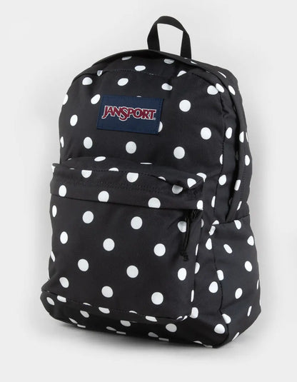 JANSPORT Superbreak plus Backpack, Spot on Black