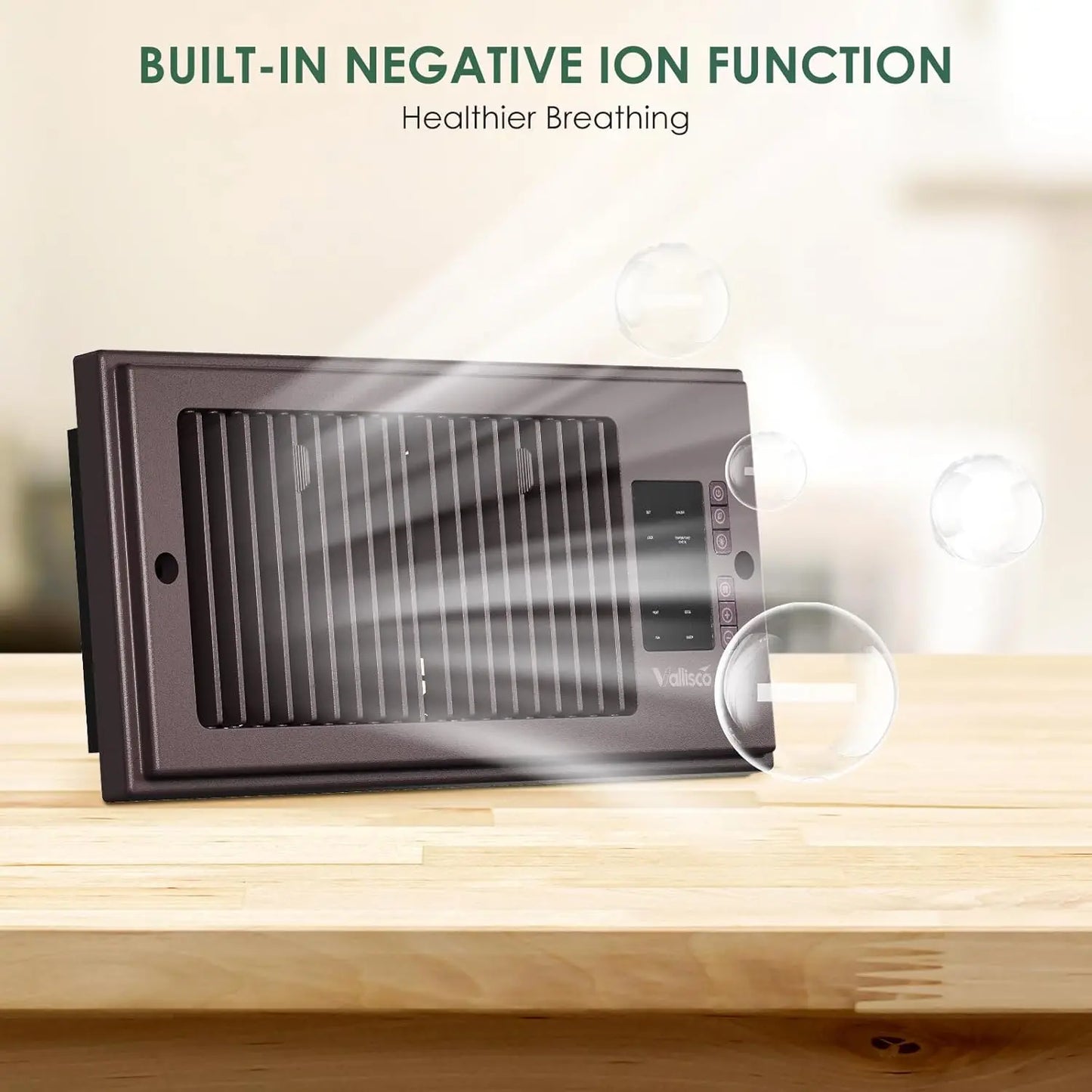 Father'S Day Register Booster Fan for 4” X 10” Register Holes, Window Fan, 10-Speed Quiet Ventilation Fan with Thermostat & Remote, Negative Ion Air Vent Booster, Enhances Airflow & Home Comfort Heating Circulation